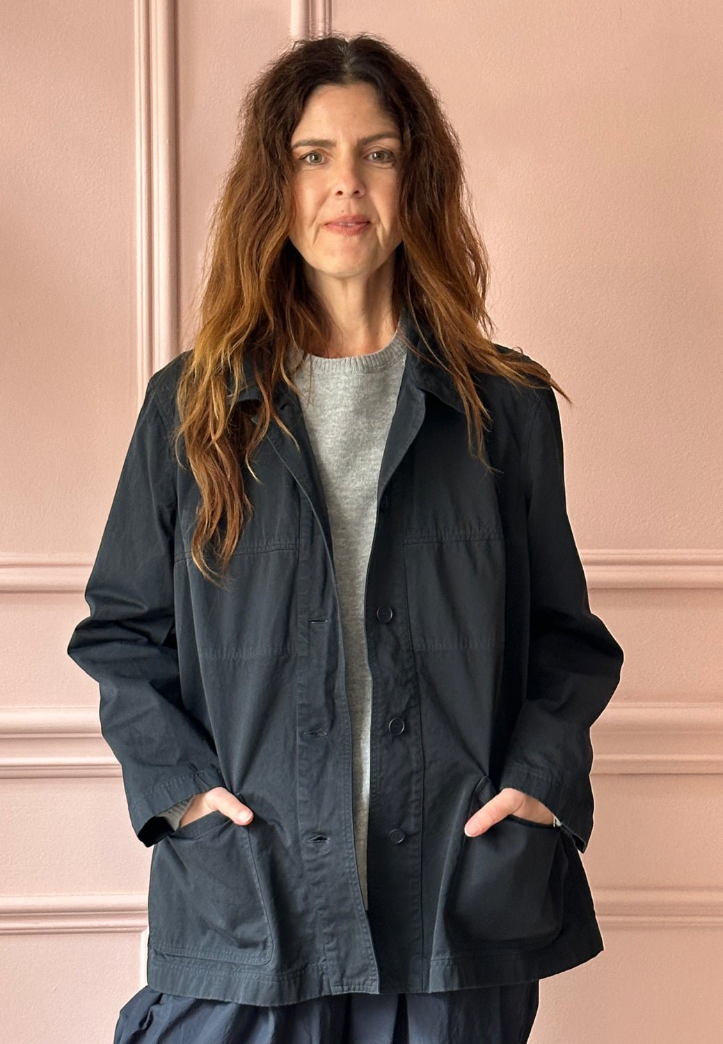 MANUELLE GUIBAL - Worker Jacket Sala in Nocturne