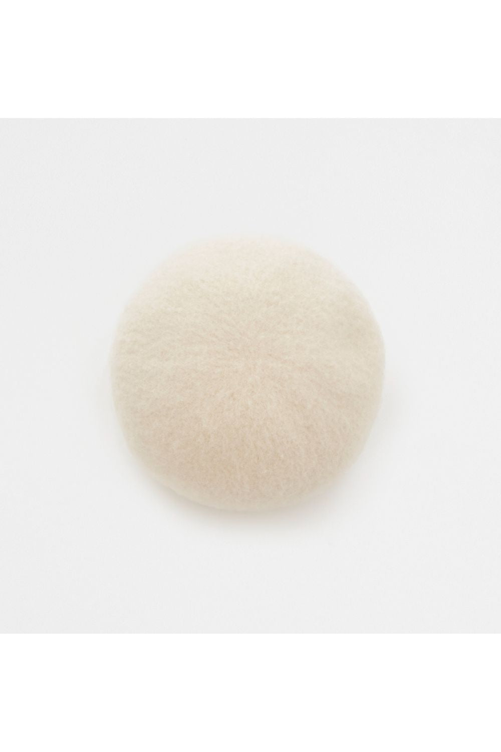 MATURE HA - Cashmere Beret in WHITE