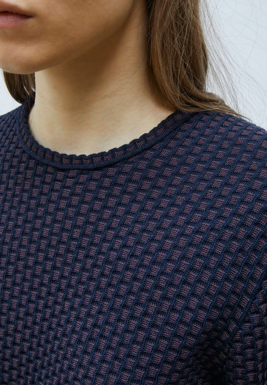 MOLLI - Dakota Pullover in Midnight-Plum