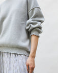 MOLLI - DUMP Pullover in Mouse Grey