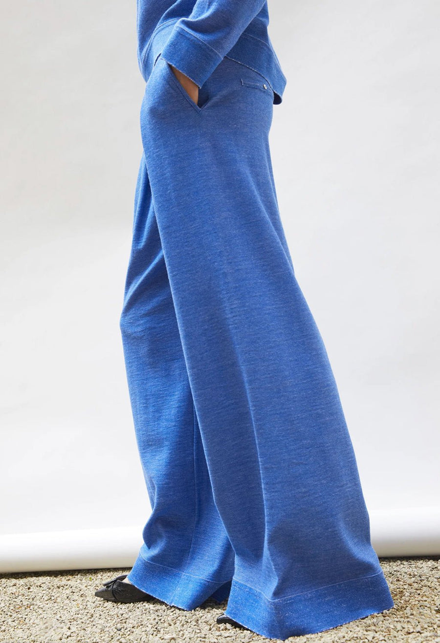 MOLLI - Lauren Pants in Royal Blue Denim