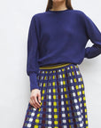 MOLLI - Samie Pullover in Indigo Blue