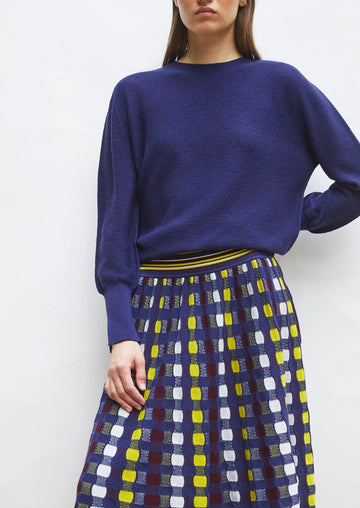 MOLLI - Samie Pullover in Indigo Blue