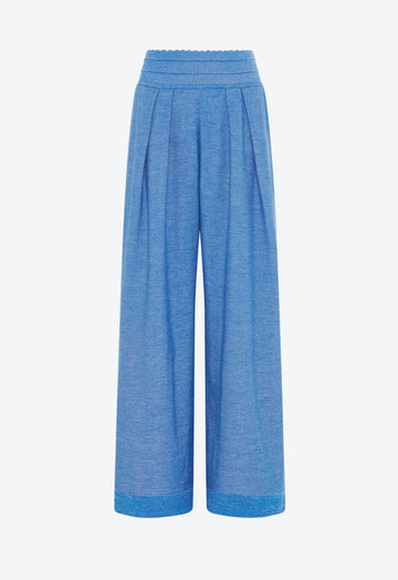 MOLLI - Lauren Pants in Royal Blue Denim