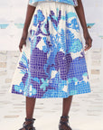 MII COLLECTION  -  Mona Skirt in Blue