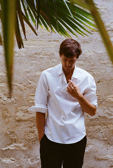 BOURRIENNE - Marin Ischia Shirt in White