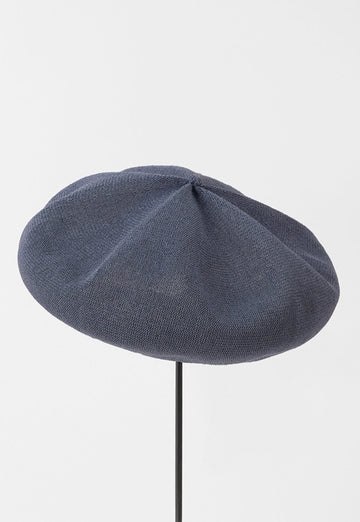 MATURE HA - Beret Top Gather Big in Silk