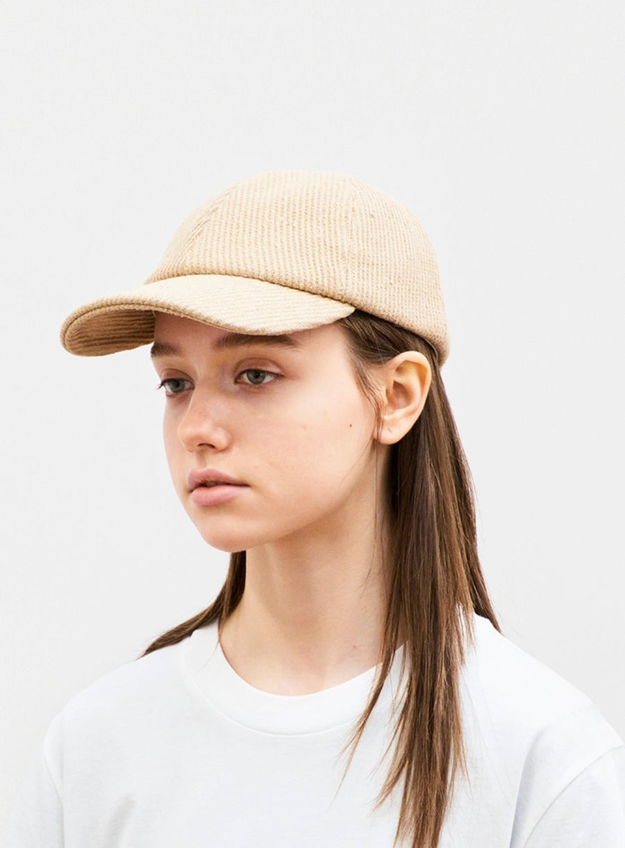 MATURE HA - Unisex Silk Baseball Cap in Ridge Sand