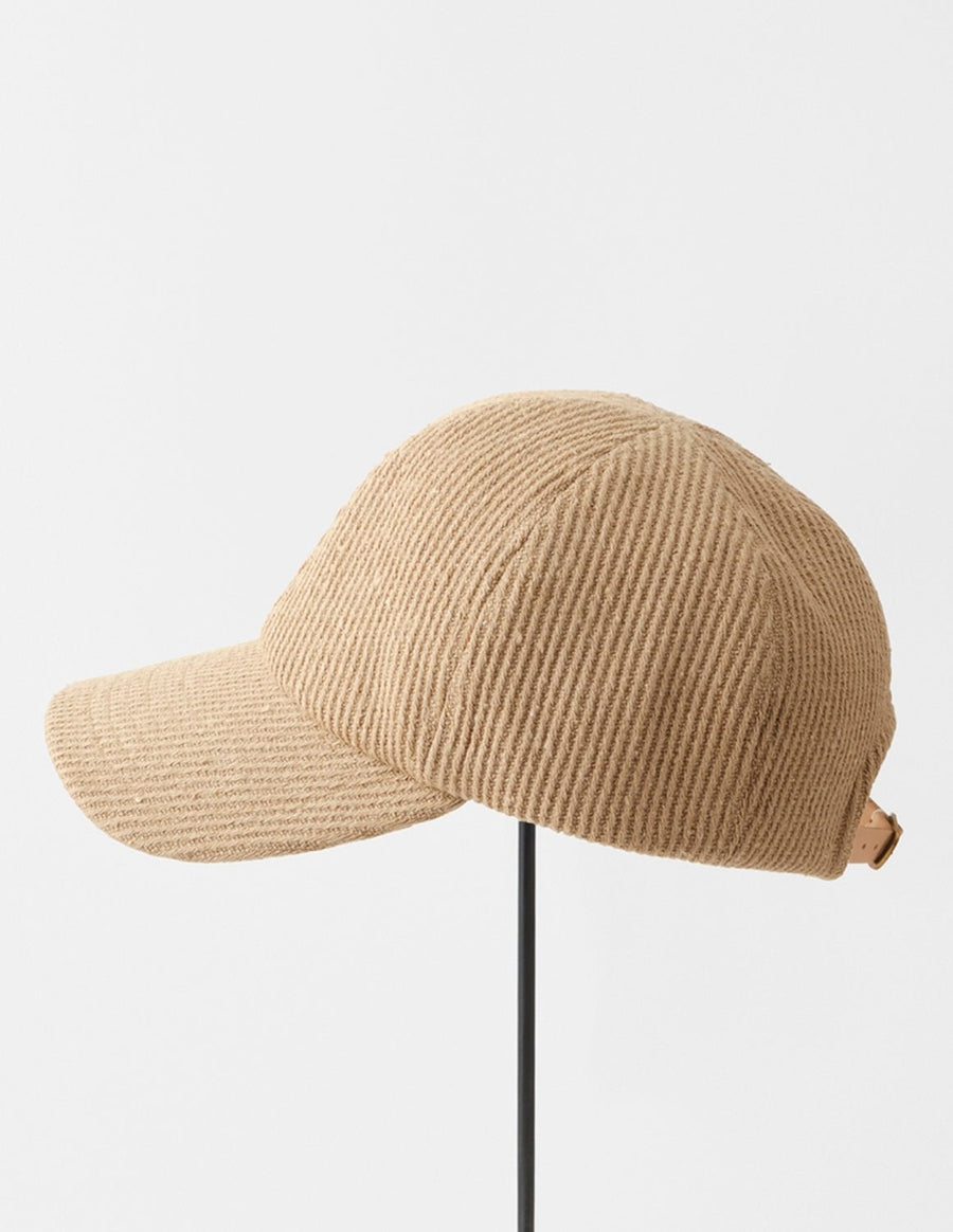 MATURE HA - Unisex Silk Baseball Cap in Ridge Sand