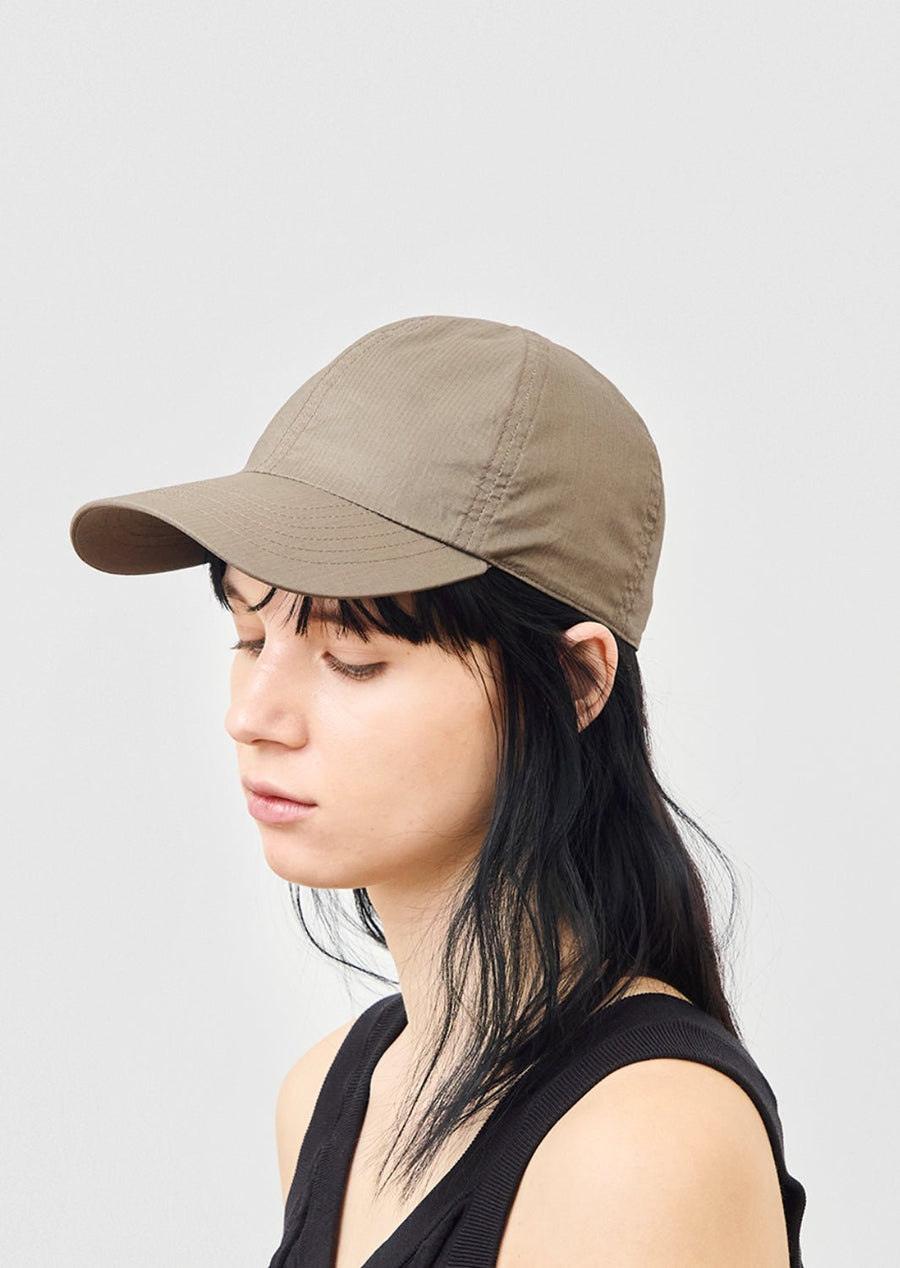 MATURE HA - Unisex Rip-Stop Cap in Ash Brown/Gold