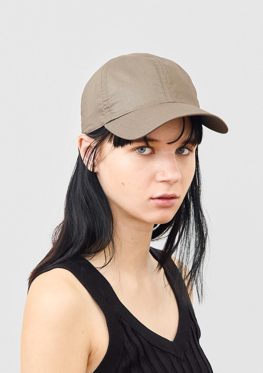 MATURE HA - Unisex Rip-Stop Cap in Ash Brown/Gold