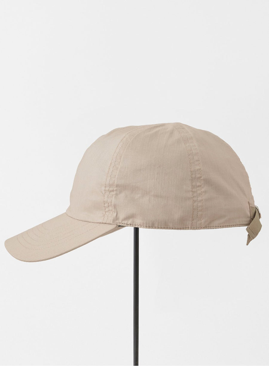 MATURE HA - Unisex Rip-Stop Cap in Greige/Silver