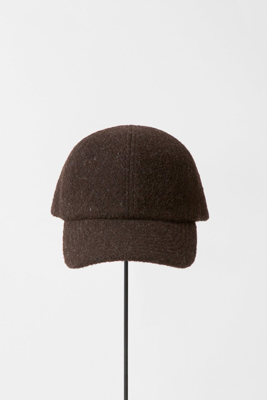 MATURE HA - Welsh Wool Cap in Dark Brown