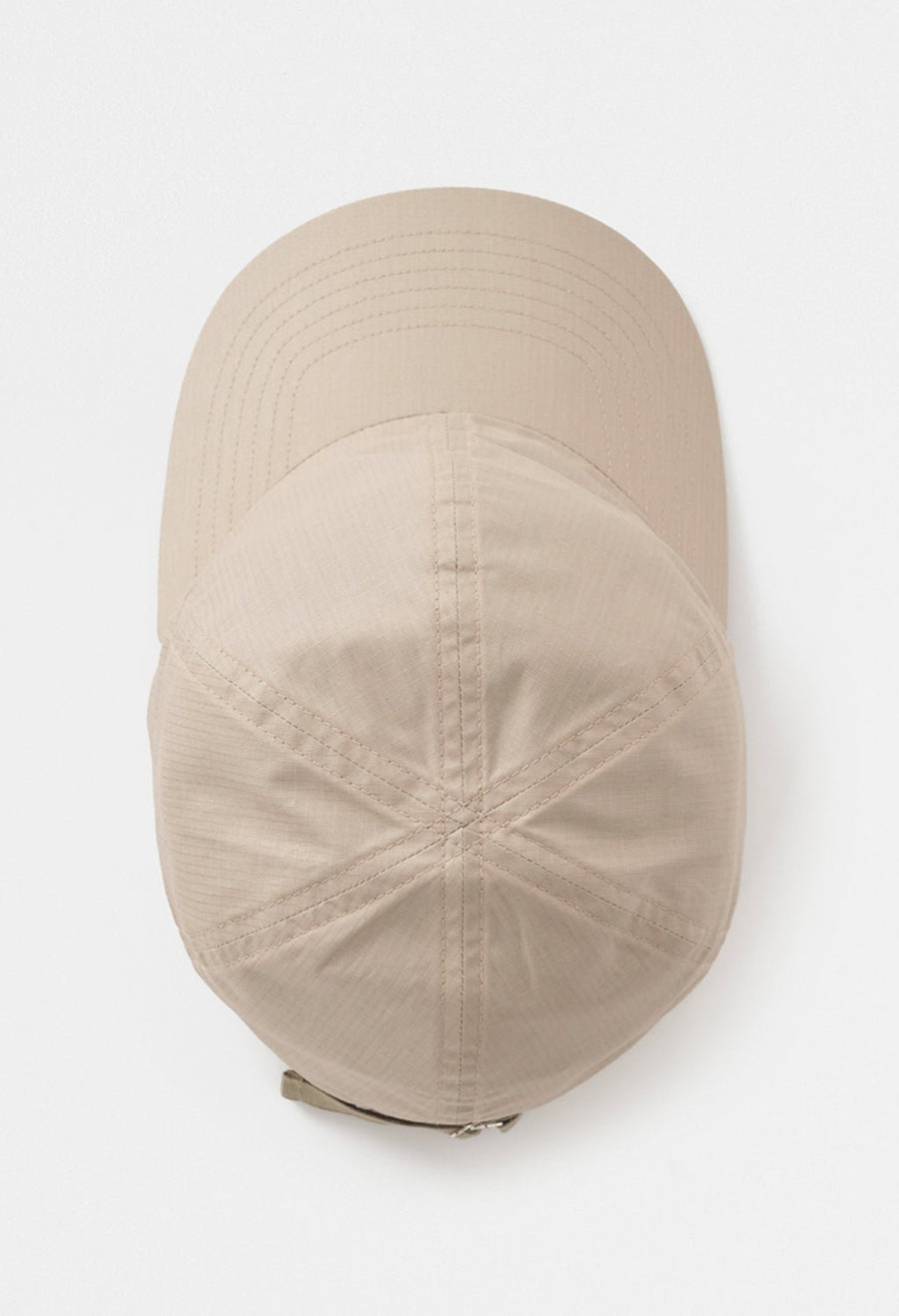 MATURE HA - Unisex Rip-Stop Cap in Greige/Silver