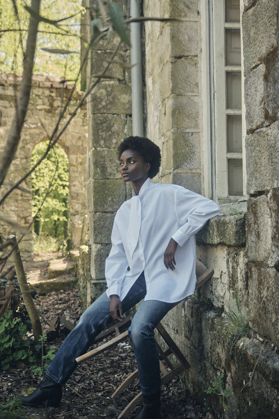 BOURRIENNE - Merveilleuse Shirt in White