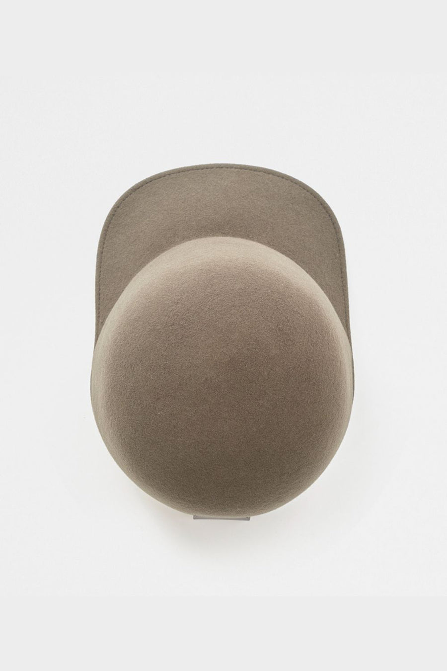 MATURE HA - Felted Cap in Mossy Grey