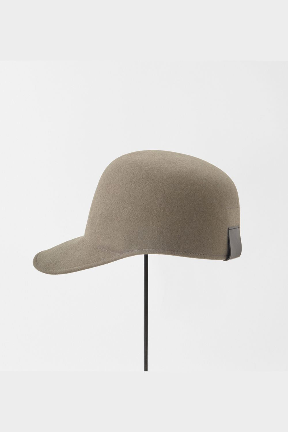 MATURE HA - Felted Cap in Mossy Grey