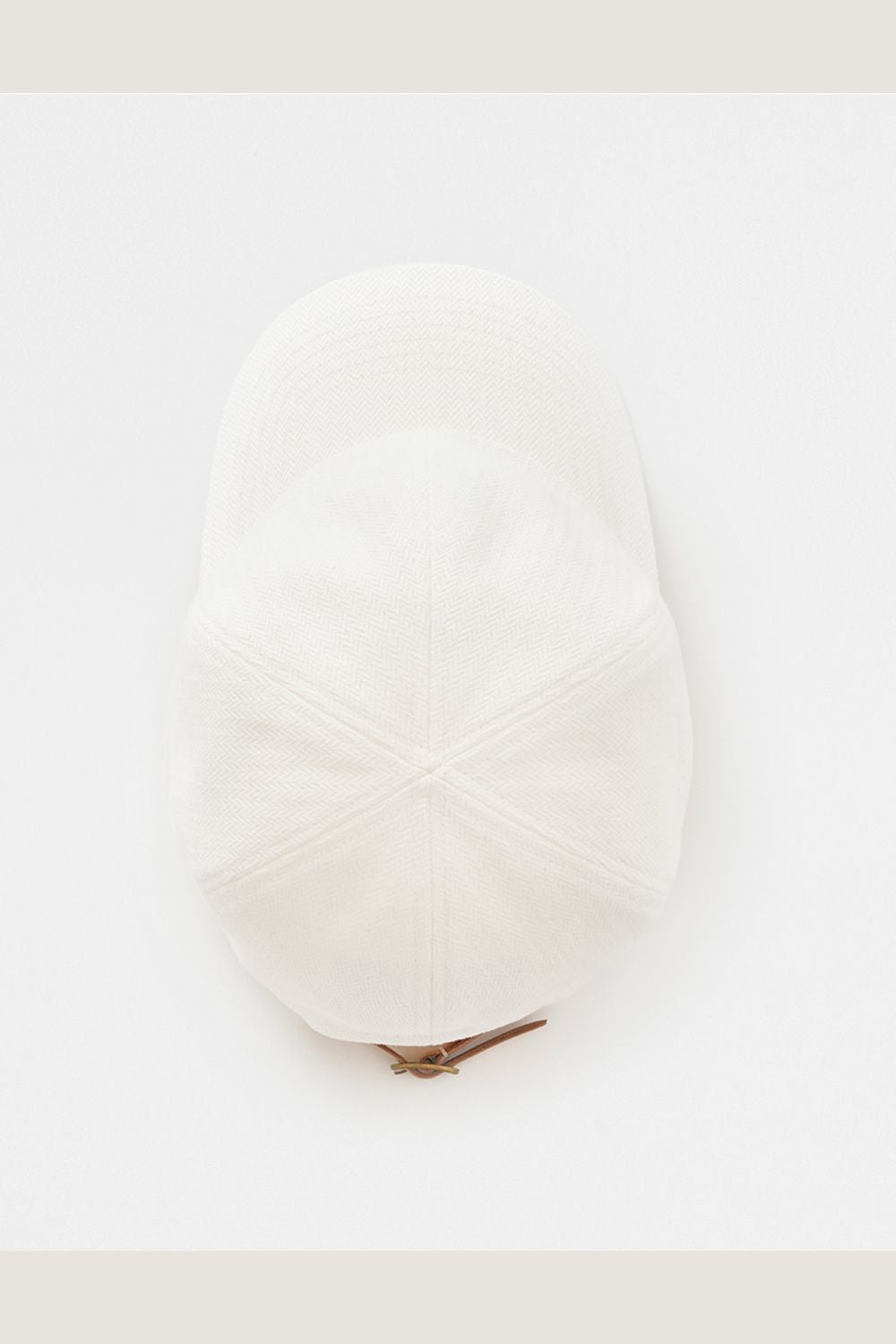 MATURE HA - Herringbone Cap in White