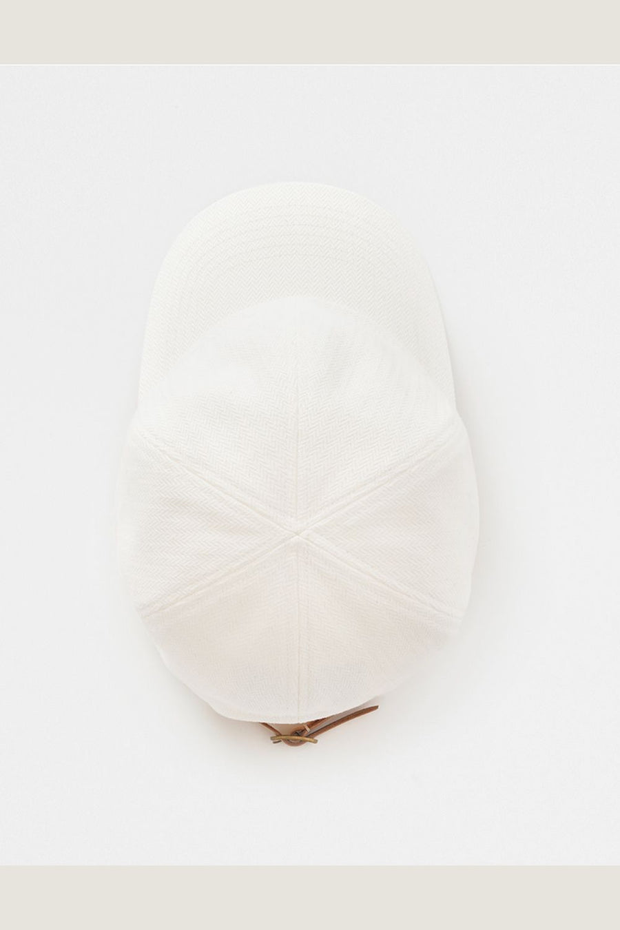 MATURE HA - Herringbone Cap in White