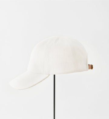 MATURE HA - Herringbone Cap in White