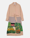 MII COLLECTION - LUCE POTAGER DRESS in TAN
