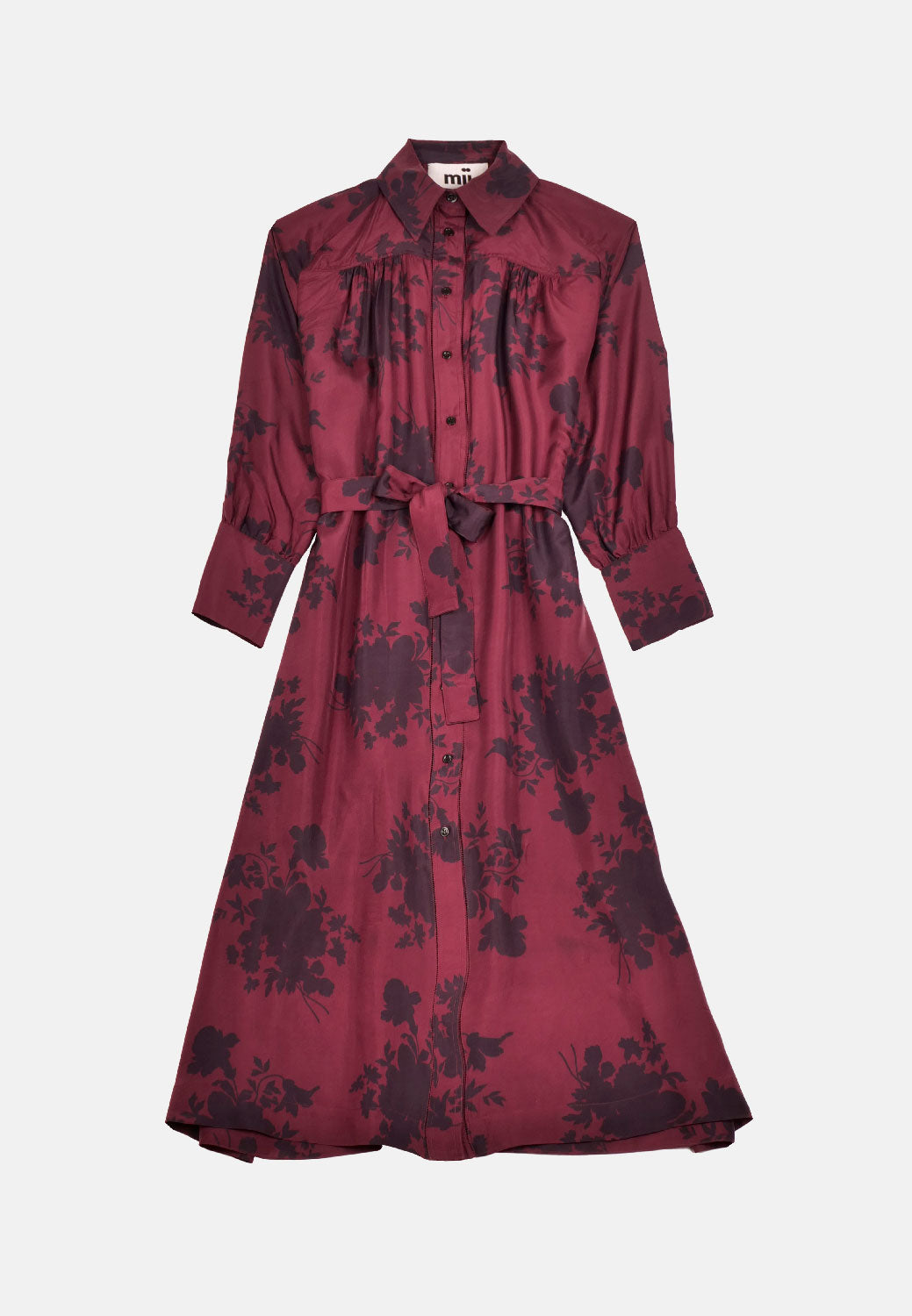 MII COLLECTION - VENUS DRESS in BORDEAUX