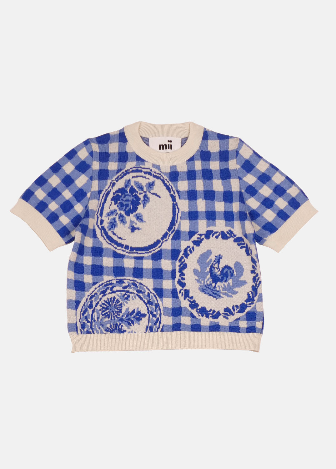 MII COLLECTION - AXELLE SWEATER in BLUE