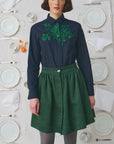 MII COLLECTION - LA VAISSELLE SHIRT in MARINE
