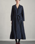 BERGFABEL - MINA Dress in Navy Stripe