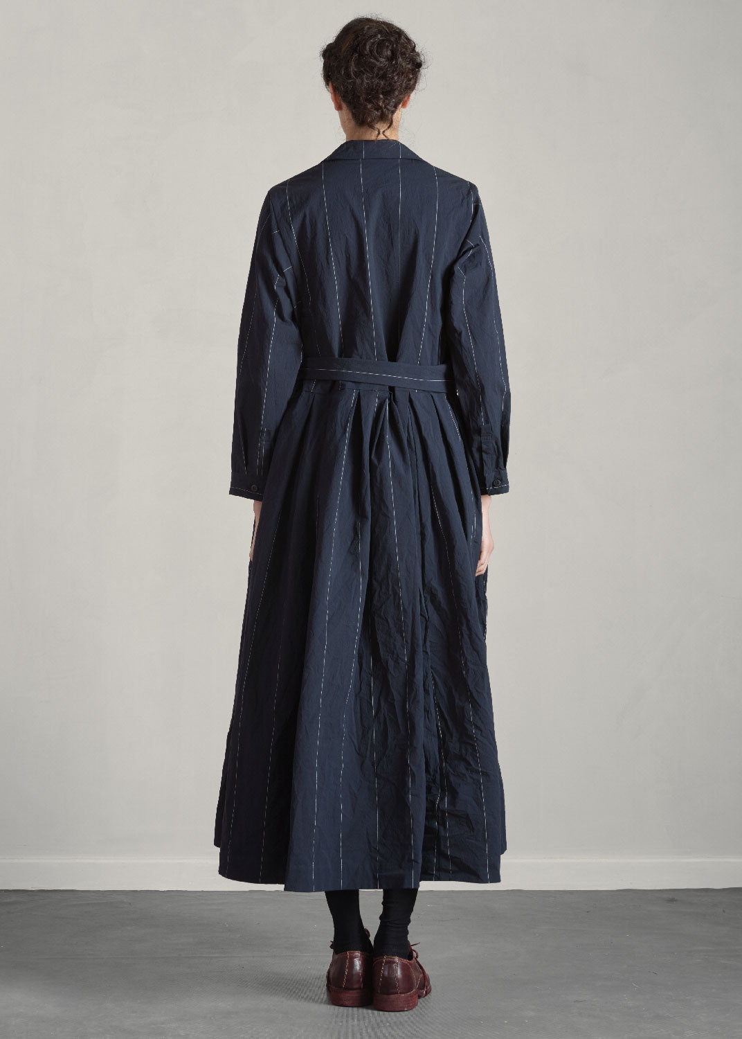 BERGFABEL - MINA Dress in Navy Stripe
