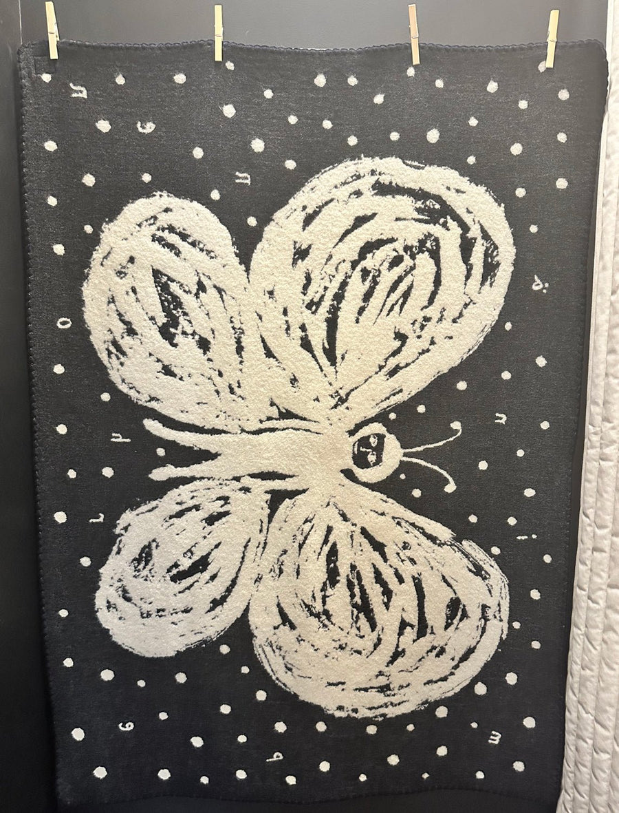 MINA PERHONEN - ENKELI BLANKET in BLACK