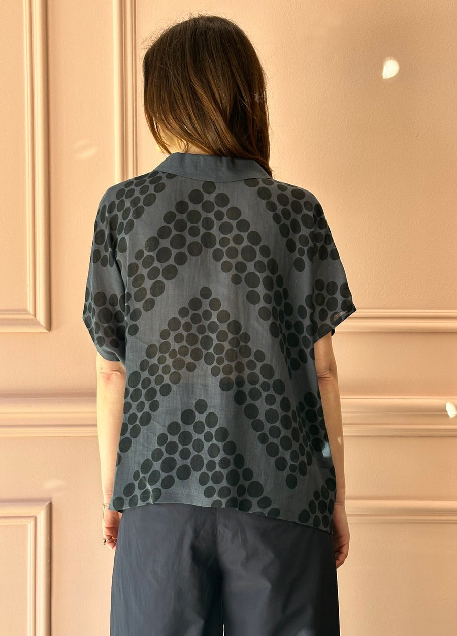 MINA PERHONEN - Kupla Top in Charcoal