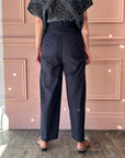 MINA PERHONEN - Pietra Pants in Navy