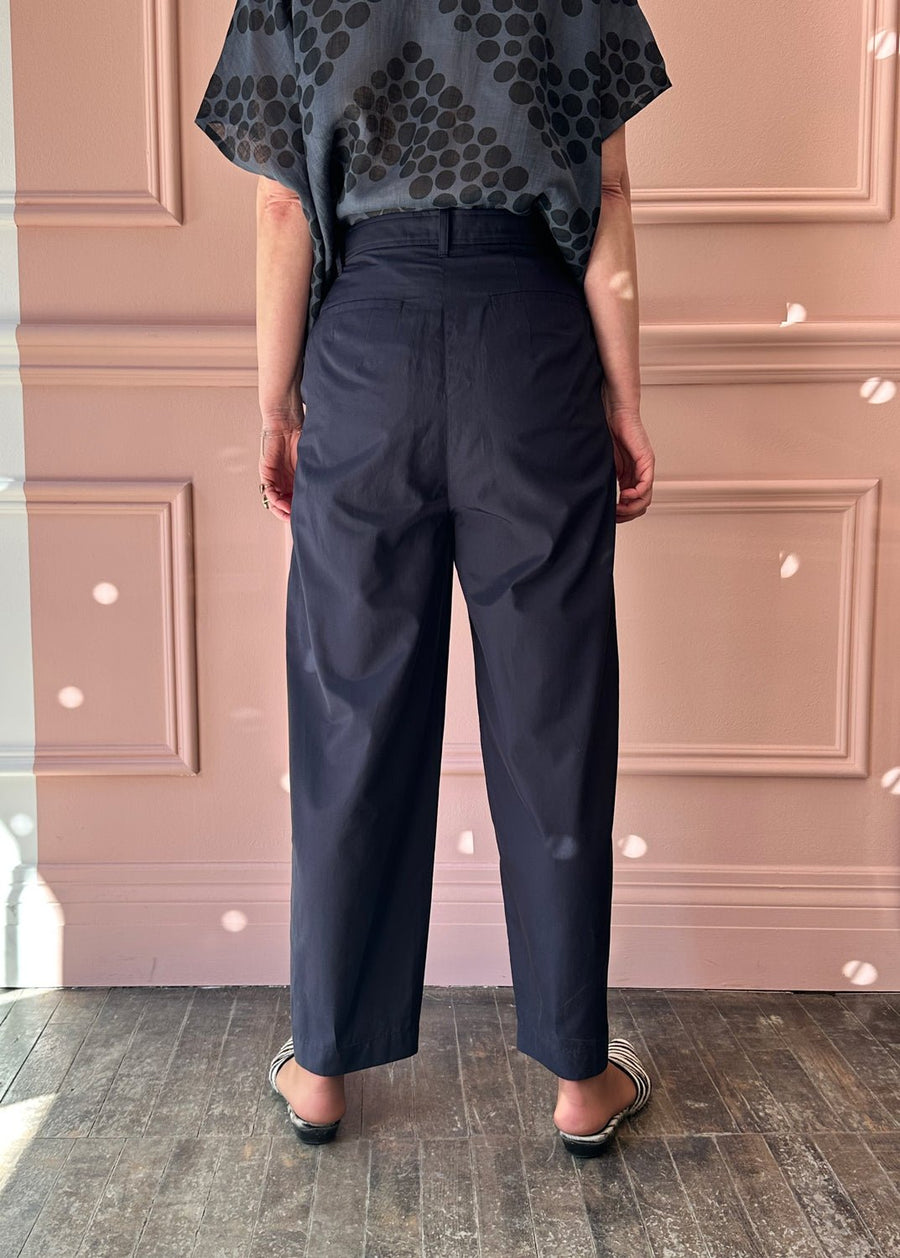 MINA PERHONEN - Pietra Pants in Navy