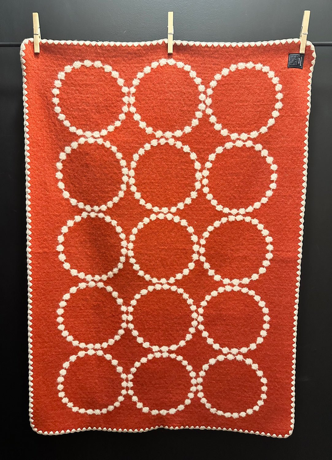 MINA PERHONEN - TAMBOURINE Blanket in Red