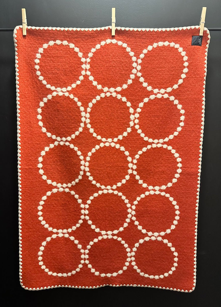 MINA PERHONEN - TAMBOURINE Blanket in Red