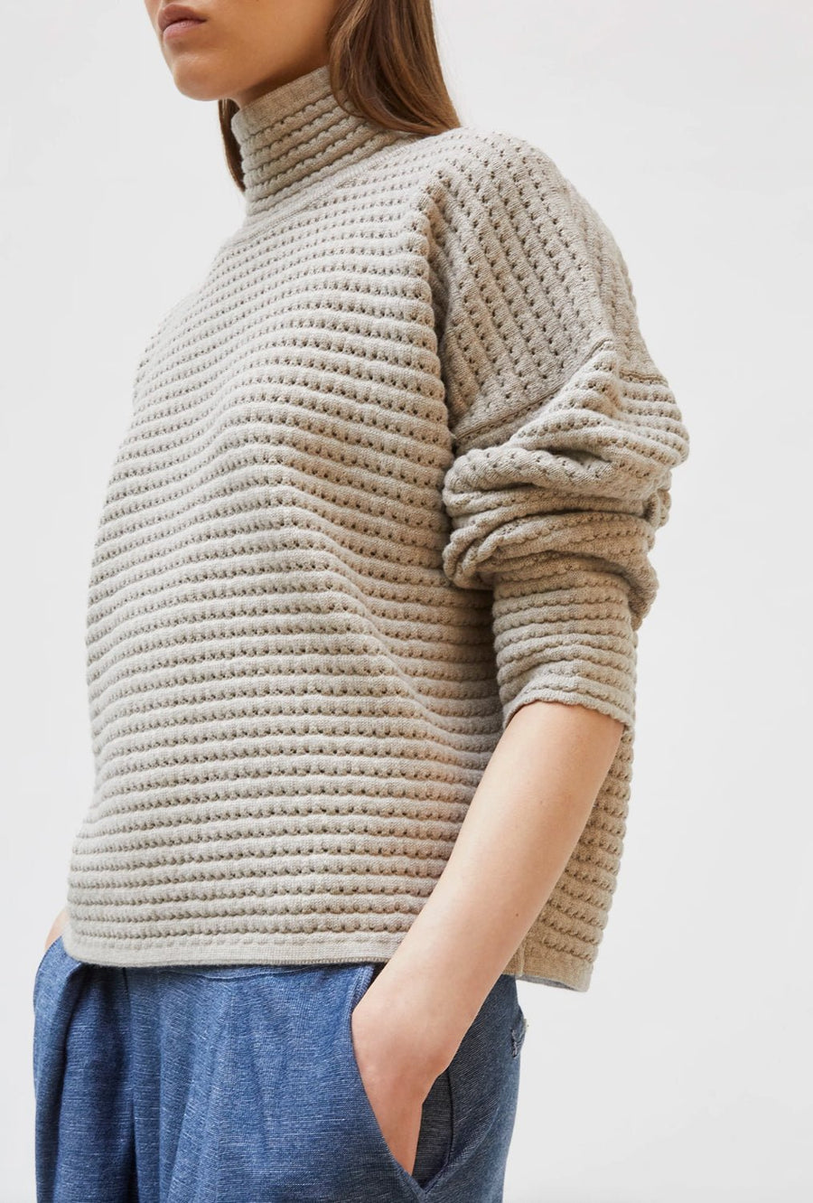 MOLLI - DESERT Pullover in Clay