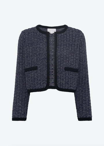 MOLLI - DIANE Jacket in Mottled Indigo