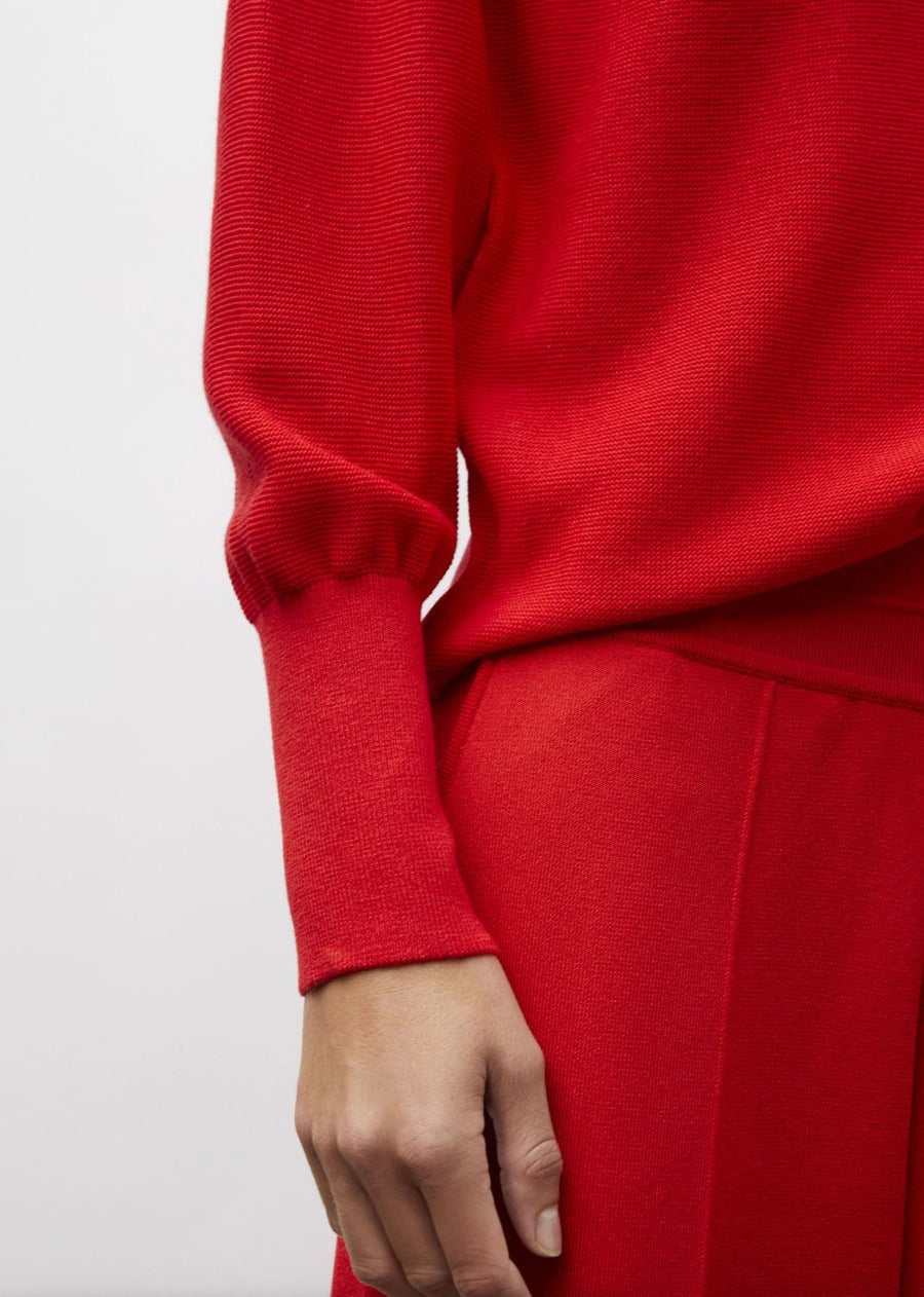 MOLLI - DIDI Pullover in Bright Red