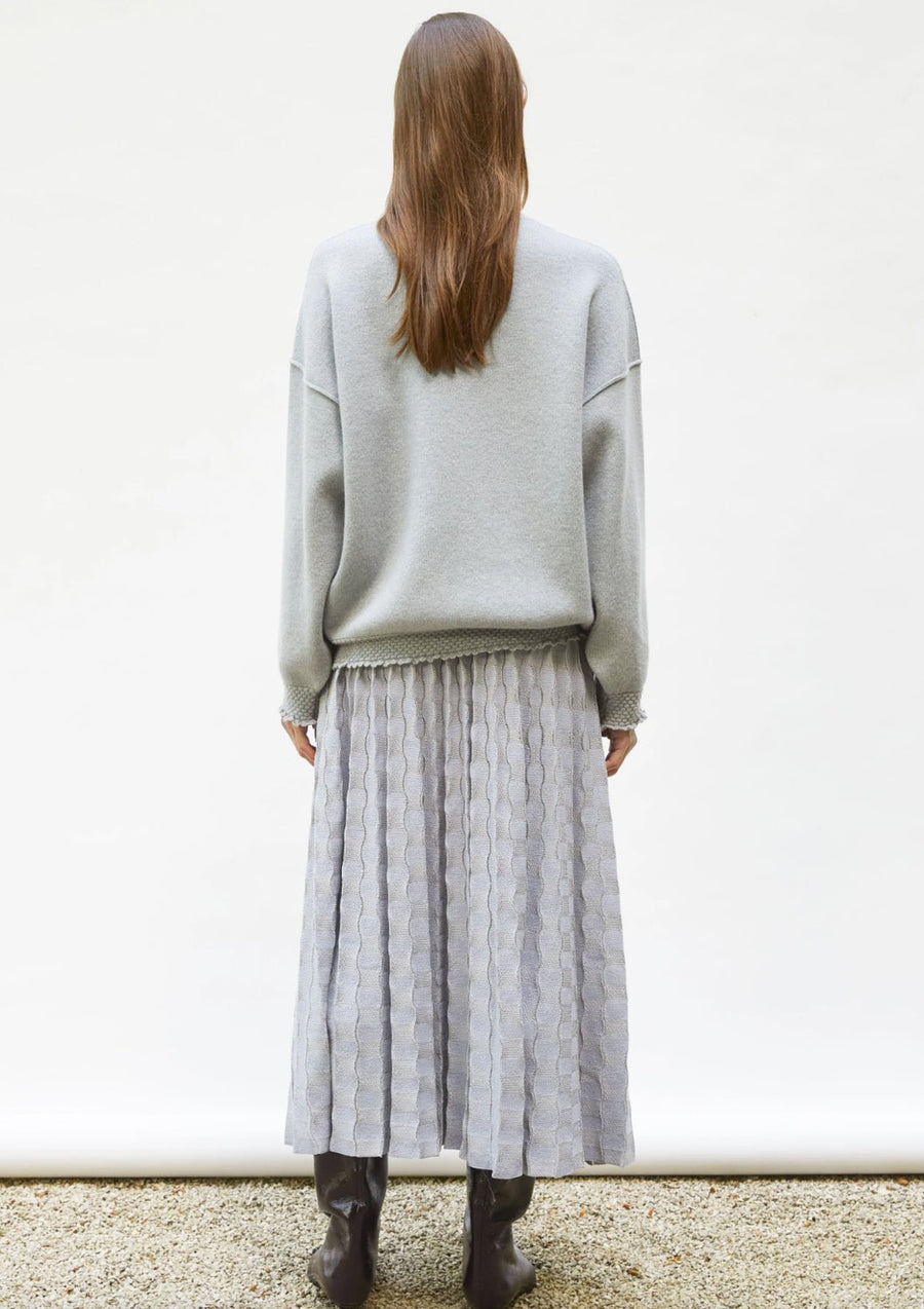 MOLLI - DUMP Pullover in Mouse Grey