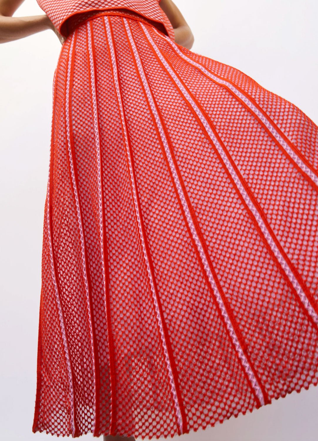 MOLLI - Skirt ELEGANTE in Blood Orange - Pink