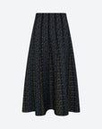 MOLLI - Leopard Skirt in Khaki Multi