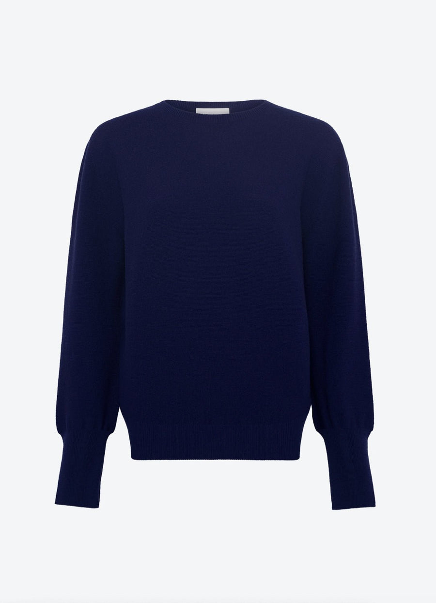 MOLLI - Samie Pullover in Indigo Blue
