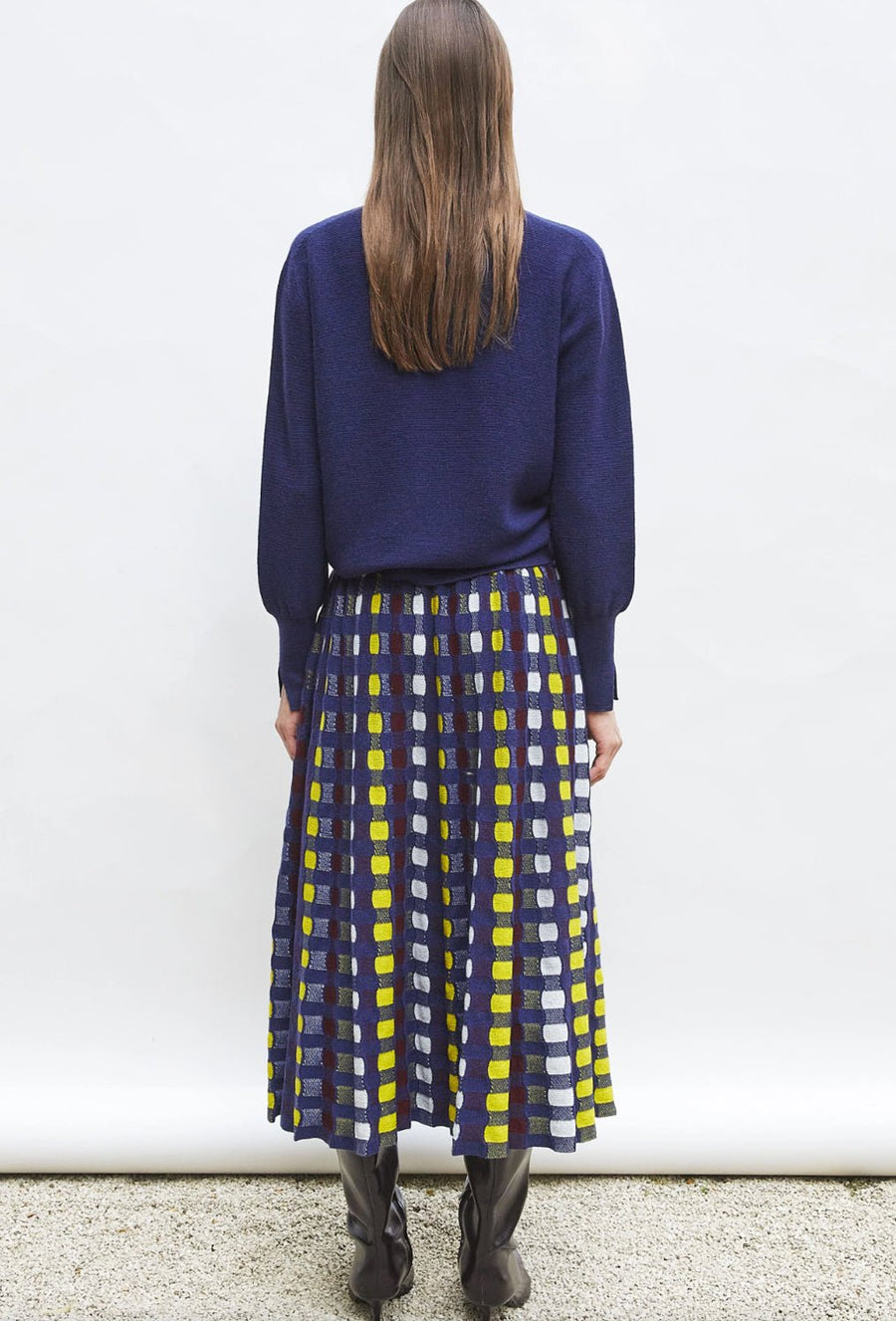 MOLLI - Samie Pullover in Indigo Blue