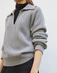 MOLLI - SANTO3 Sweater in Grey