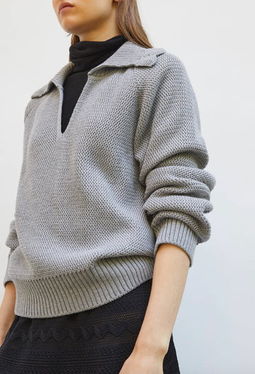 MOLLI - SANTO3 Sweater in Grey