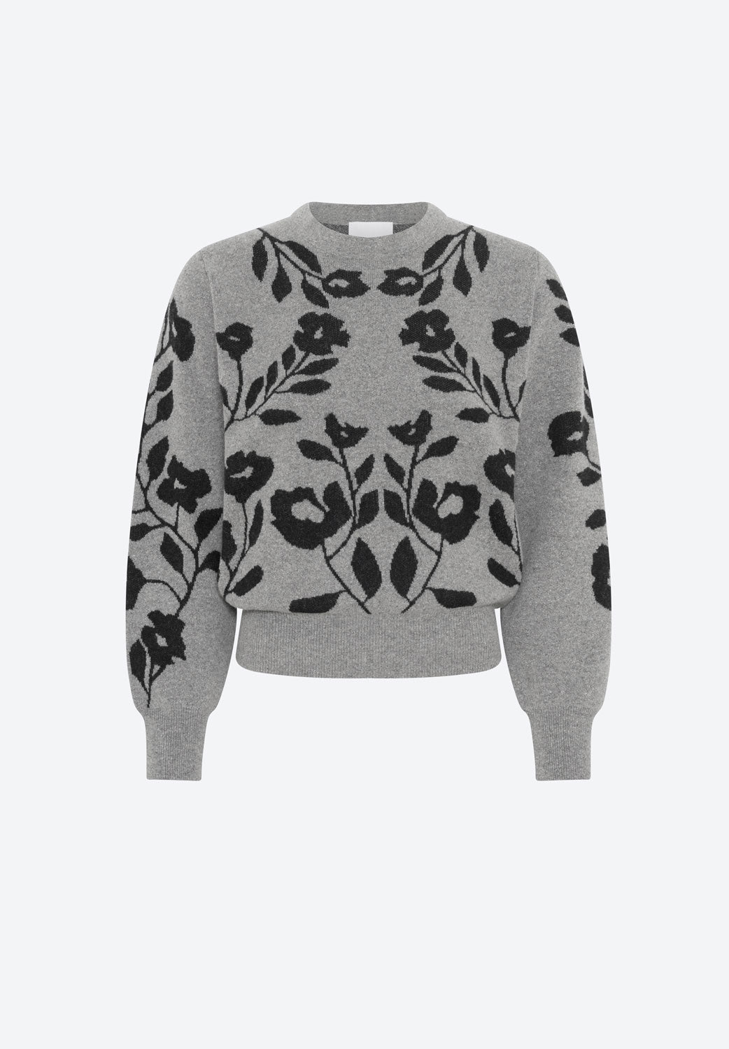 MOLLI - Suzani Sweater in Grey/Black