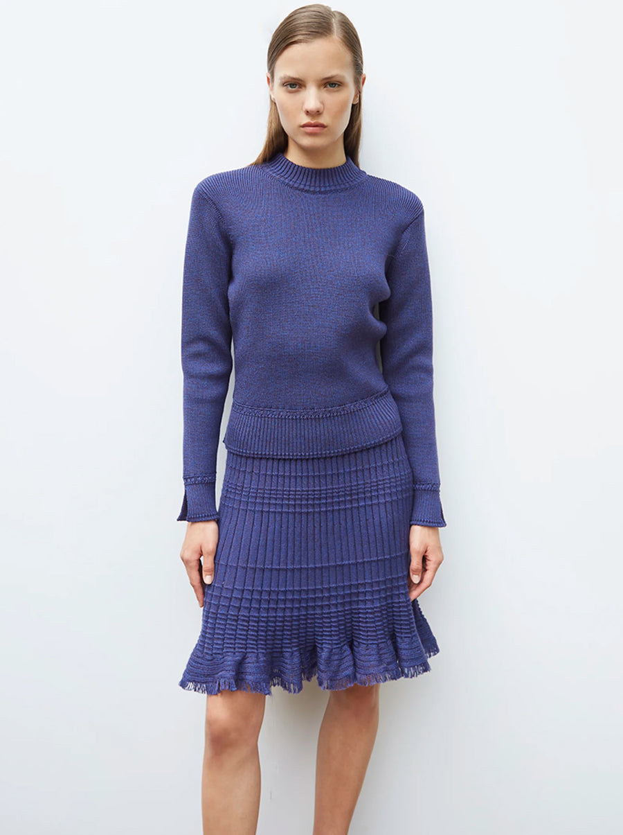 MOLLI - Tresor Sweater in Cobalt Blue