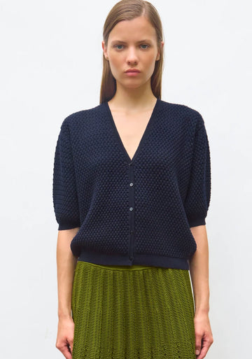 Molli - Coquillete Cardigan in Midnight