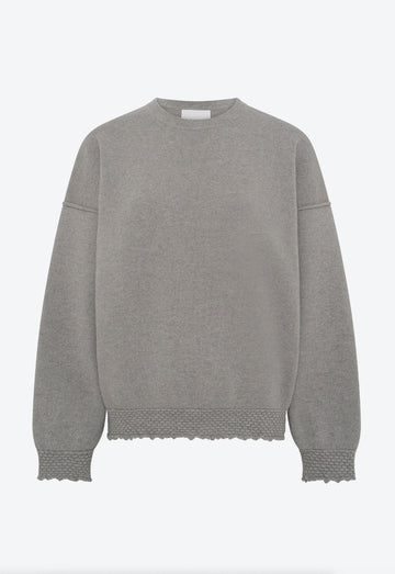 MOLLI - DUMP Pullover in Mouse Grey